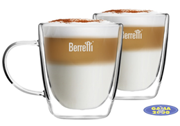 Komplet kubków z dwoma ściankami TAZZA 300 ml