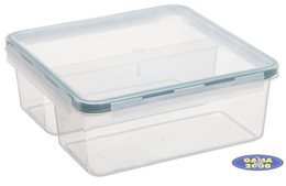 ﻿﻿﻿Pojemnik do żywności dzielony AMSTERDAM  2 x 1,19 L