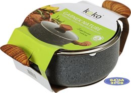 Garnek NATURE 20 cm z pokrywą 