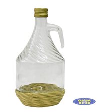 Butelka Dama 2 L w oplocie