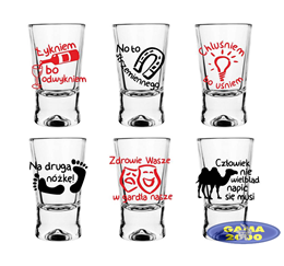 Komplet kieliszków HUMOR