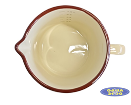 Kubek emaliowany z dzióbkiem 1 L