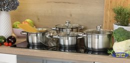 Komplet garnków 8 - elementowy KOKO FAME
