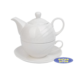 Dzbanek z filiżanką