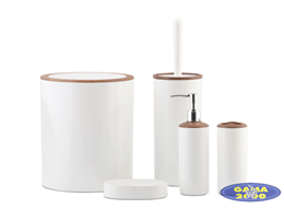 Komplet łazienkowy OCEANO 5 - częściowy (biały)