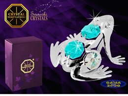 Figurka SWAROVSKI ŻABKA