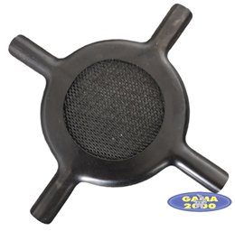 Krzyżak na palnik gazowy czarny