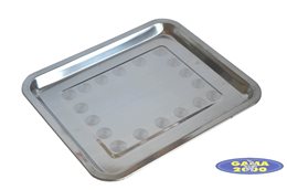 Taca nierdzewna 50 x 35 cm