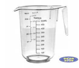 Dzbanek z miarką 0,5 L 