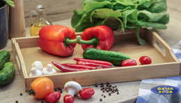 Taca bambusowa 40,7 x 28 x 5 cm