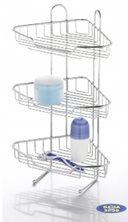 Półka łazienkowa narożna