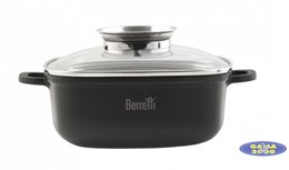 Garnek Granite 20 cm z wlewem olejowym