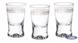 Komplet 6 kieliszków GRECJA