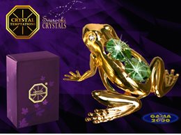Figurka SWAROVSKI ŻABKA
