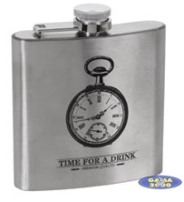 Piersiówka nierdzewna 180 ml