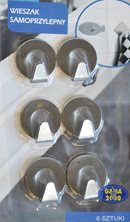 Wieszaczki samoprzylepne