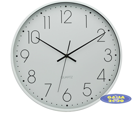 Zegar ścienny biały 40 cm