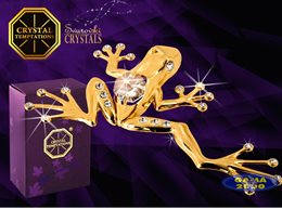 Figurka SWAROVSKI ŻABA