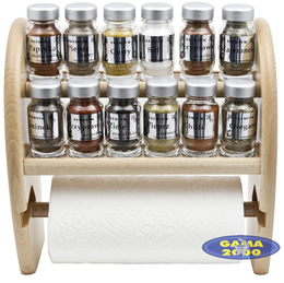 Półka na 12 przyprawników + ręcznik papierowy