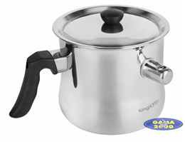 Garnek do mleka z gwizdkiem i pokrywą 1,5 L