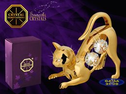 Figurka SWAROVSKI KOTEK
