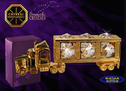 Figurka SWAROVSKI CIĘŻARÓWKA