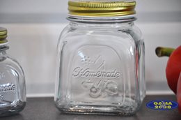 Słoik kwadratowy Frutta 0,5 L