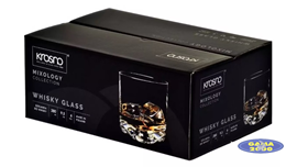 Komplet szklanek  MIXOLOGY 280 ml niskie Krosno