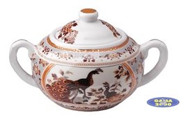 Cukiernica PAWIE brąz