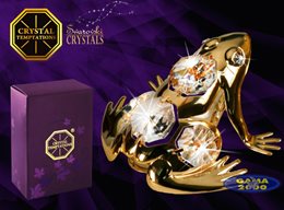 Figurka SWAROVSKI ŻABA