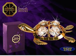 Figurka SWAROVSKI ŻÓŁW