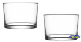 Komplet salaterek szklanych 6 x 8 cm