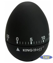 Minutnik kuchenny czarny