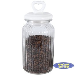 Słoik 1,3 L z pokrywą serce