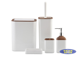 Komplet łazienkowy OCEANO 5 - częściowy (biały)