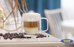 Komplet kubków 2 ścianki TAZZA Baryłka 300 ml