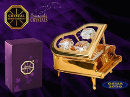 Figurka SWAROVSKI FORTEPIAN