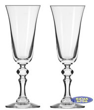 Komplet kieliszków do szampana Krista