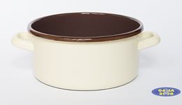 Garnek emaliowany niski 14 cm (1 L) 