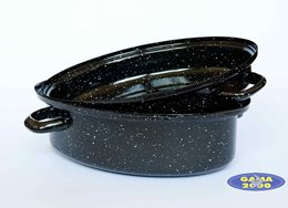 Brytfanna emaliowana 34 cm