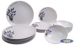 Komplet obiadowy 18 - elementowy LUBIANA