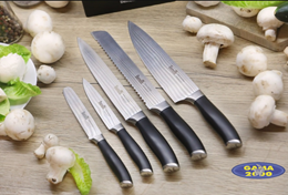 Komplet 5 noży w bloku GRANDE BERRETTI