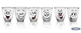 Komplet kieliszków Baryłka HUMOR 25 ml
