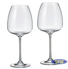 Komplet kieliszków do wina czerwonego ALIZEE Bohemia   