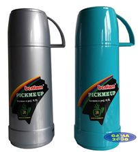 Termos plastikowy z kubkiem 1 L