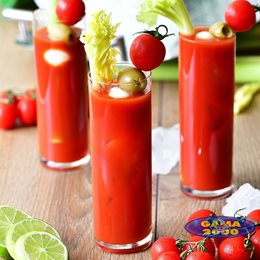 Komplet szklanek typu RURKA