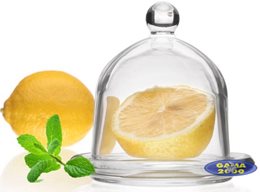 Pojemnik szklany z kloszem