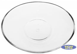 Komplet spodków szklanych 6 szt.