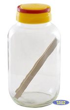 Słój na ogórki ze szczypcami 4,25 L