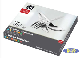 Zestaw sztućców Kochsysteme CUXHAVEN  60 el.